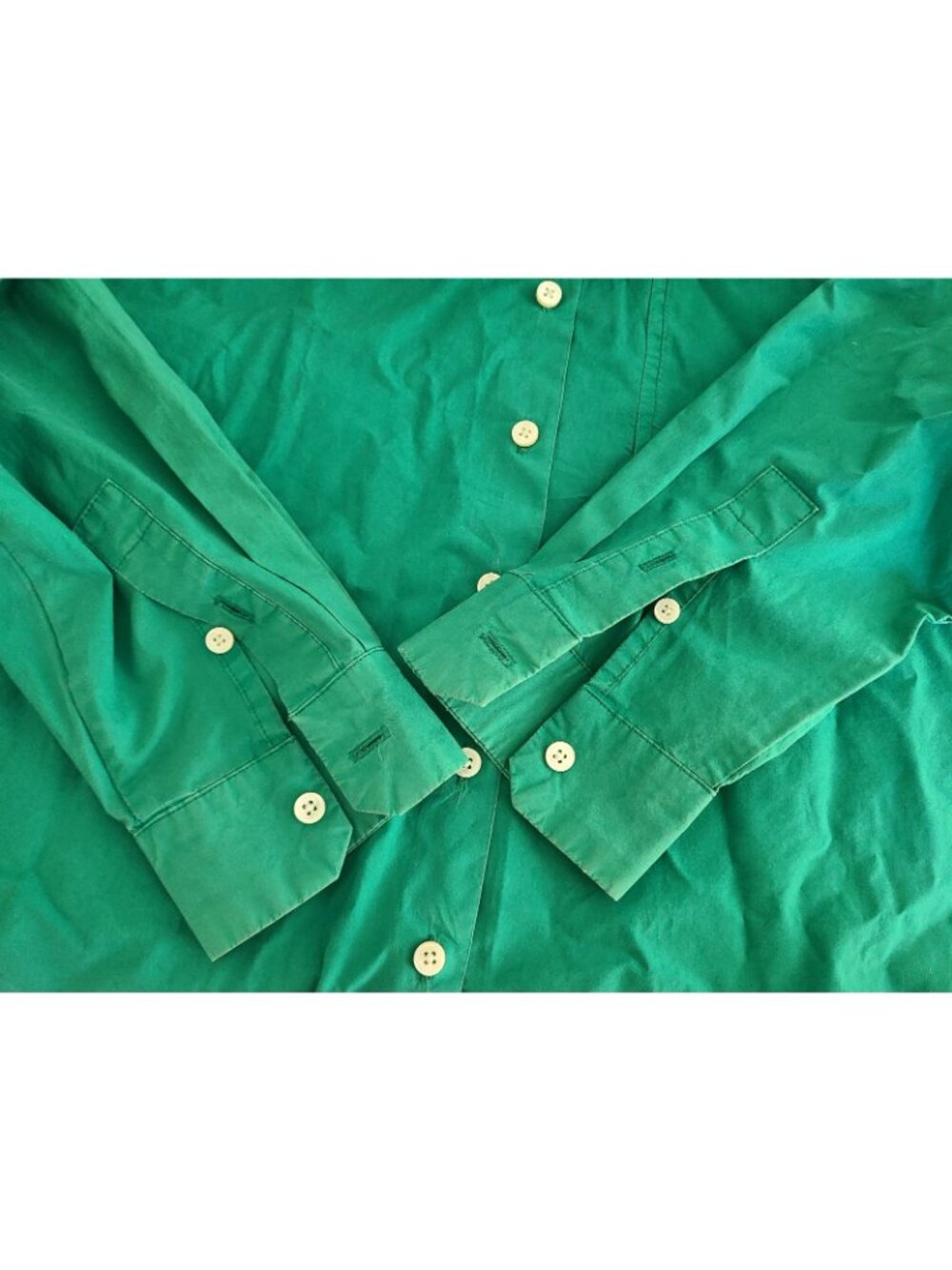 Alex Mill Jo Shirt Relaxed Fit Chest Pocket green size XS - Picture 6 of 8